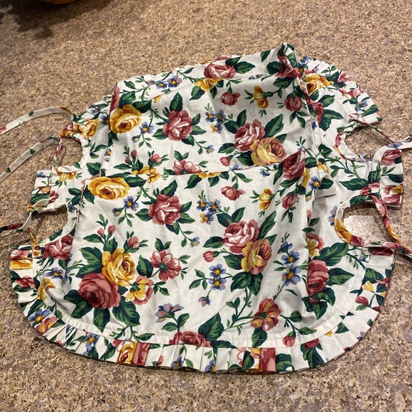 Longaberger Cake Basket Fabric Garden Splendor Floral Liner USED - Picture 13 of 17